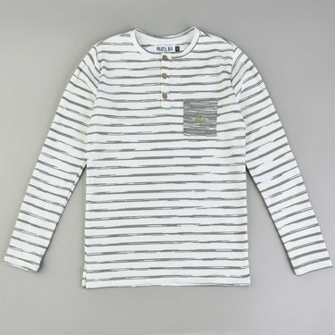 L.S Rib Striped Top - Kidichic